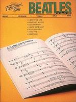 Beatles Yellow Book-Transcbd Scores piano sheet music cover